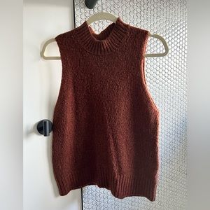 Knit tank/vest. Perfect for layering or alone. Worn once.